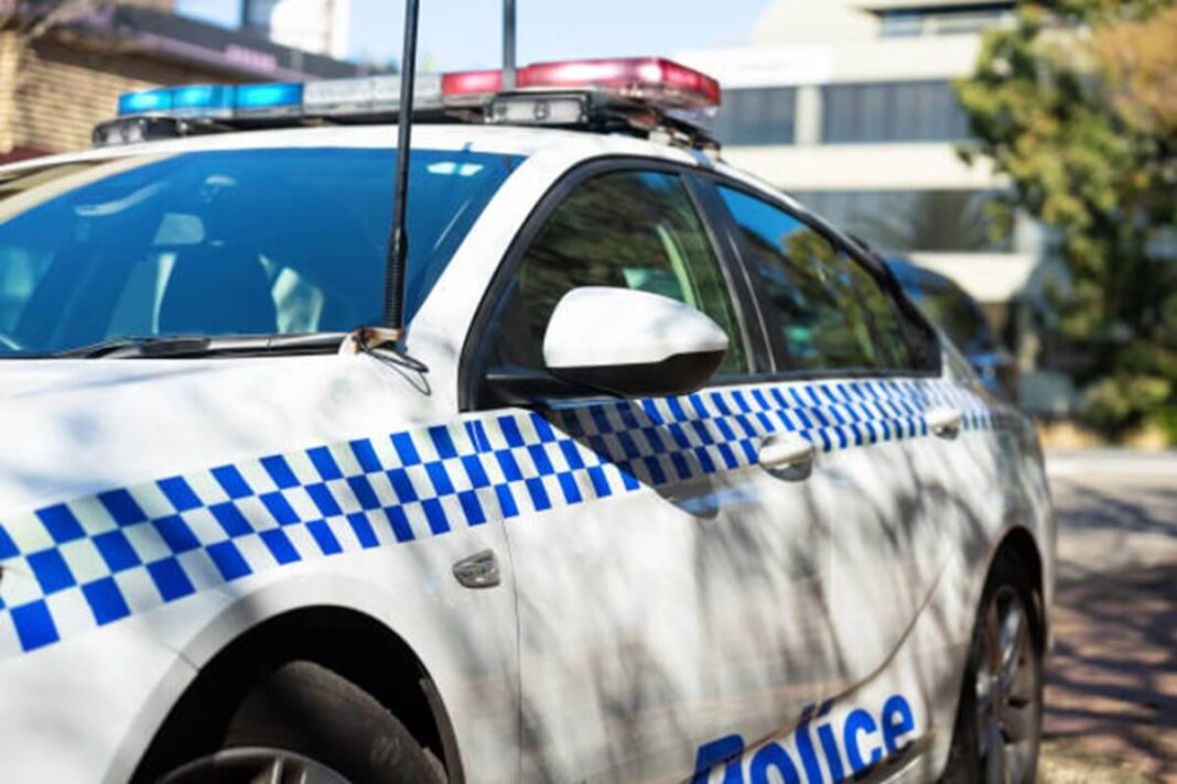 Australian police car