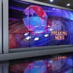 breaking news background newsdesk