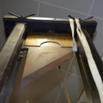 150-year-old French guillotine replica.