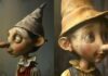 two pinocchio dolls