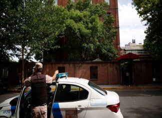 The hotel in Buenos Aires where British millionaire Matthew Gibbard was murdered in December 2019.