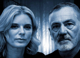 David Wilson and Emilia Fox