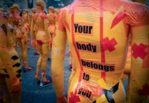 mannequins with your body belongs to you stickers