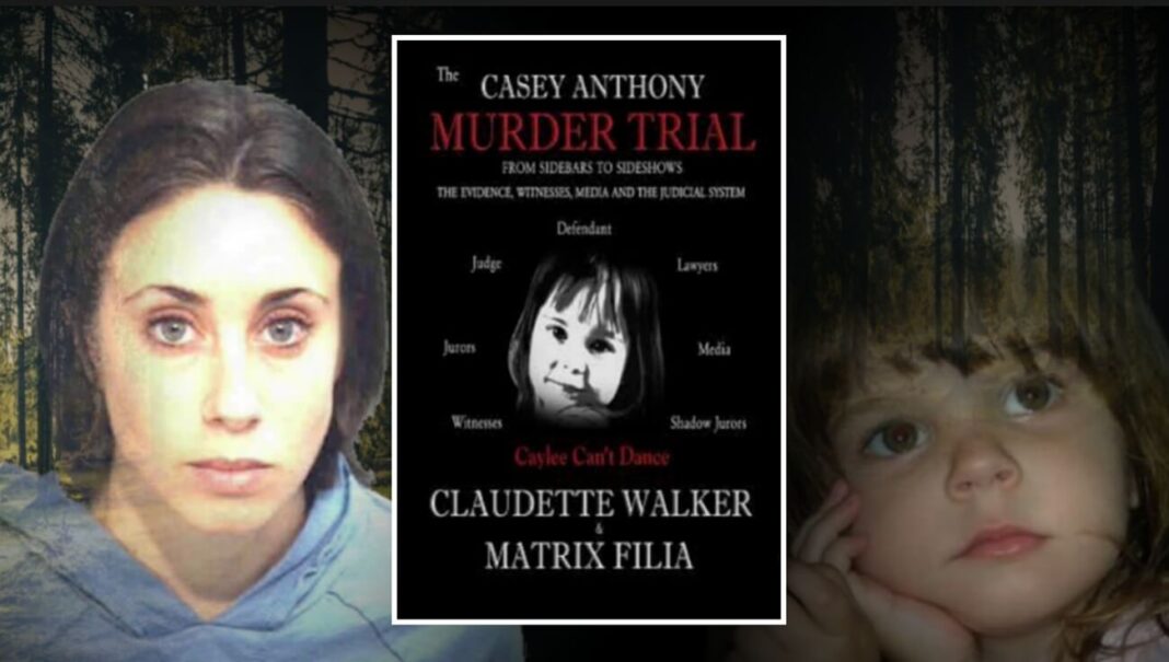 Casey Anthony Murder Trial book cover with image of Casey and Caylee.