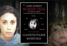 Casey Anthony Murder Trial book cover with image of Casey and Caylee.