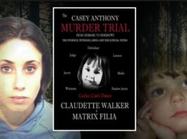 Casey Anthony Murder Trial book cover with image of Casey and Caylee.