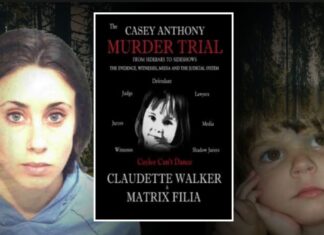 Casey Anthony Murder Trial book cover with image of Casey and Caylee.